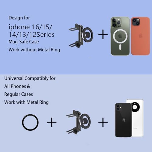 Premium Car Vent Phone Mount for Mercedes Benz & Mini Cooper – Secure, Adjustable Cradle with 360-Degree Rotation for Ultimate Convenience and Safety on the Road – Perfect Smartphone Holder for GLA, GLC, GLE, GLS, GLB-Class, C/E/S/B/A-Class, W205/W206 Models – Effortless Tool-Free Installation & Enhanced Compatibility for All Phone Sizes – Elevate Your Driving Experience with This Essential Accessory