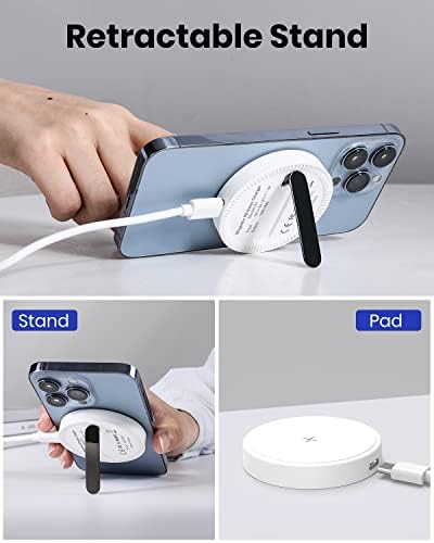 3-in-1 Wireless Charging Station for Apple Devices – Fast Charging Dock for i Phone 15/14/13/12 Pro Max, Apple Watch Series 8/7/SE/6/5/4/3/2, and Samsung Phones – Sleek Multi-Device Charger with Enhanced Safety Features and Compact Design