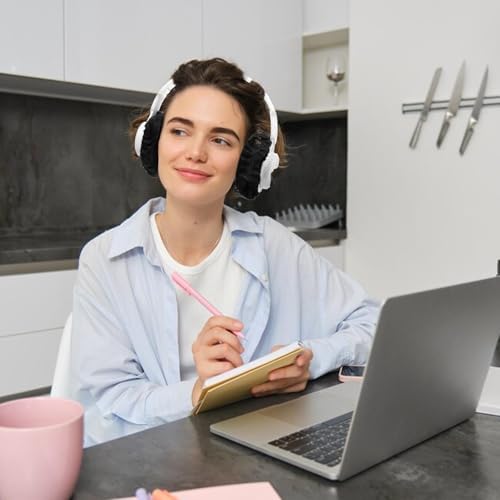 300 Disposable Headphone Covers – Premium Non-Woven Sanitary Fabric for Ultimate Hygiene and Comfort, Perfect for Salons, Gyms, and Events – Black Earphone Protectors for Superior Fit (L-11 cm)