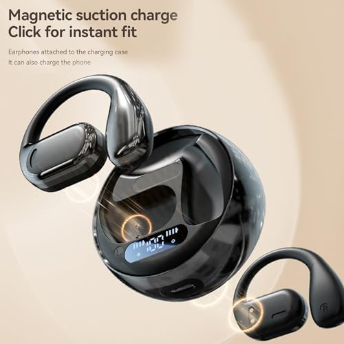 AI-Powered 144-Language Bluetooth Earbuds: Advanced Noise-Canceling Headphones for Effortless Communication in Any Setting, Ideal for i OS & Android Users, Waterproof Design for Enhanced Durability and Comfort During Travel