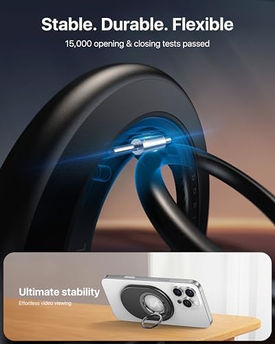Transform Your Mobile Experience with the andobil 2025 Magnetic Phone Grip – Ultimate Mag Safe Compatibility for i Phone 16 Plus, 15, 14, 13 Pro Max, and Mini – Elegant Oval Design in Timeless White – Ultra-Lightweight, Ergonomically Designed for Comfort – Snap-On Installation for Secure and Effortless Use – Ideal for Photography, Streaming, and Texting – Revolutionize Your Smartphone Setup Today!