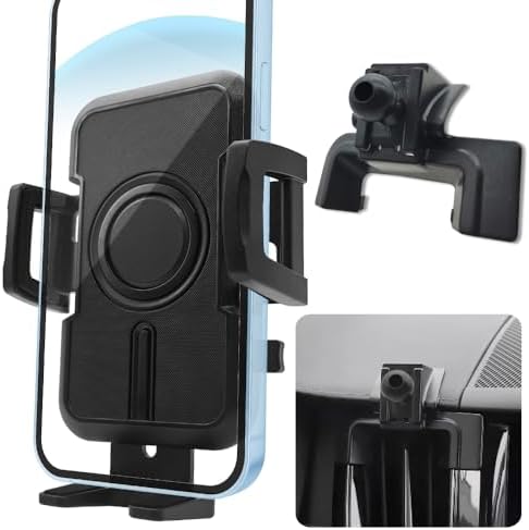 WAPAK Premium Car Phone Holder for 2018-2024 Volvo XC60 – Adjustable Navigation Cradle for Thick Case Smartphones, Easy Install Auto Accessory for Hands-Free Driving and Seamless Connectivity