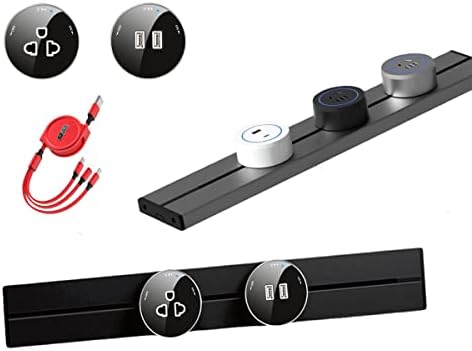 Revolutionary Wall Mount Power Strip with Versatile Removable Outlet Adapter and USB Charging Port – Optimize Your Home and Office Power Management with Universal Compatibility and Enhanced Speed