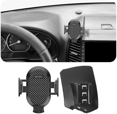 Hyundai Santa Fe 2007-2012 Car Phone Holder – Ultimate 360-Degree Rotation Mount for 4.7-7 Inch Smartphones, Thick Case Compatible, Effortless Installation for Safe Driving Convenience – Essential Accessory for Hands-Free Navigation and Communication