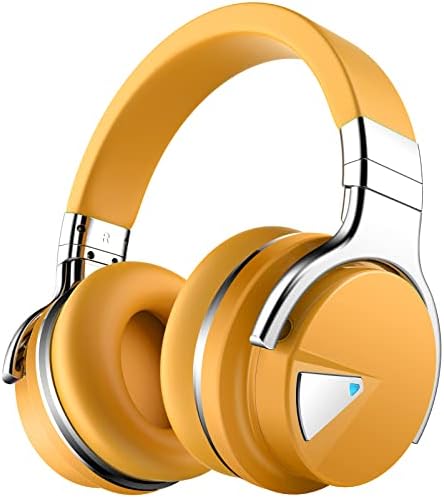 Silensys E7 Elite Wireless Over-Ear Headphones: Unmatched Active Noise Cancellation, Deep Bass Sound Experience, Luxurious Protein Ear Cushions, 30-Hour Battery Life – Your Perfect Bluetooth Companion for Travel, Work, and Daily Adventures in Elegant Black Design