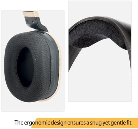 Experience Superior Sound with Our Senior-Friendly Wireless Over-Ear Headphones – Effortless Clarity and Comfort for TV Enthusiasts, Featuring User-Friendly Volume Controls, Instant Plug-and-Play Setup, and a Convenient Charging Dock for Endless Enjoyment