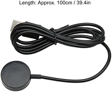 Magnetic Fast Charging Cable for Fossil Smartwatches – USB Charger with Enhanced Compatibility for Fossil Q Gen 1, Gen 2 (Founder, Wander, Marshal) & Gen 3 – Quick Charge Technology, Durable Design, Ideal for Travel and Daily Use