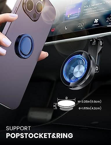 Revolutionize Your Driving with the e Samcore Mag Safe Car Mount – Premium Magnetic Phone Holder for i Phone 15, 14, 13, and 12 Pro Max, Featuring a Flexible Base for Effortless Adjustment and Enhanced Stability – Ultimate Car Accessory for Safe Navigation and Hands-Free Use
