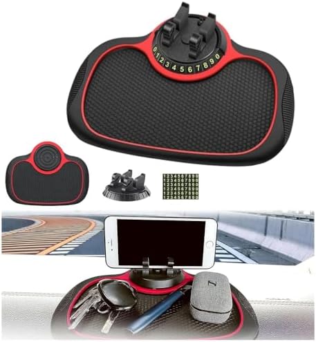 Enhance Your Driving Comfort with the Superior Anti-Slip Multifunctional Car Mat – Innovative Silicone Dashboard Holder for Securely Storing Phones, Keys, and Gadgets – Universally Compatible with All Vehicles & Effortlessly Washable for Ultimate Convenience – Boost Safety and Accessibility on Every Trip