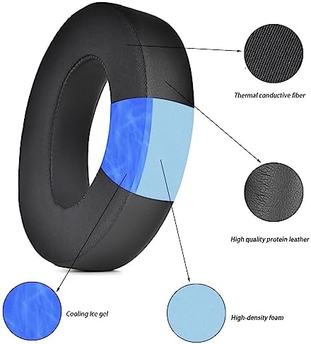 Adhiper Leopard Print Ear Pads for Bose 700/NC700 Wireless Headphones – Luxury Protein Leather Cushions with Memory Foam for Superior Comfort and Premium Audio Quality Upgrade