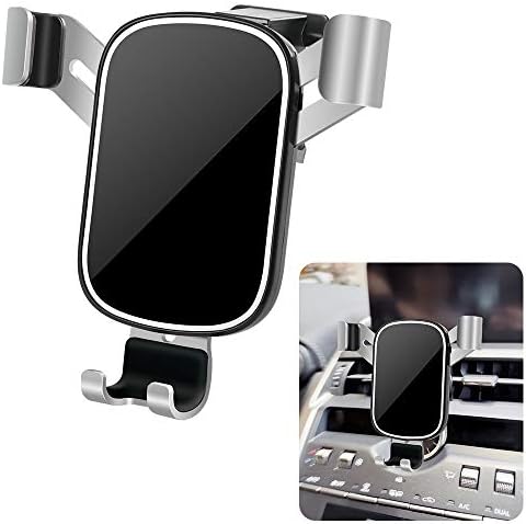 LUNQIN Premium Car Phone Holder for Lexus NX Models (2015-2021) – Secure Gravity Cradle for Safe Navigation & Charging – Ultimate Smartphone Mount for NX300 h, NX300, NX200 t SUVs – Easy Installation & Enhanced Compatibility for All Devices