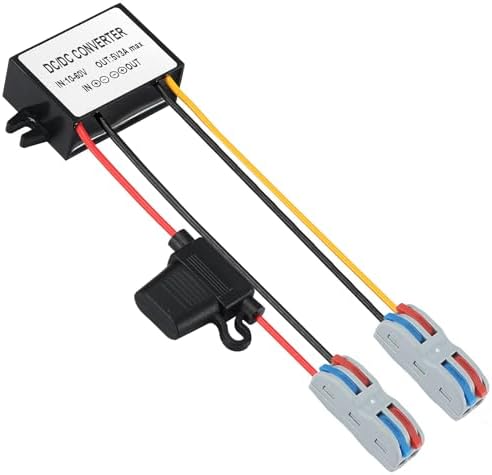 Premium Waterproof DC/DC Buck Converter: Efficiently Convert 10-72 V to Stable 5 V with 5 A Output – Ideal for Automotive, Marine, and LED Lighting Applications Unleash the full potential of your power supply systems with our Premium Waterproof DC/DC Buck Converter, engineered for unmatched reliability and versatility. This advanced voltage transformer seamlessly alters input voltages from 10-72 V to a steady 5 V output at 5 A, making it the perfect solution for a variety of environments including automotive, marine, and LED lighting setups. Featuring a robust waterproof design, the converter guarantees optimal performance in even the most challenging conditions, ensuring your devices remain powered without interruption. With a built-in fuse for added safety, this compact module not only fits into tight spaces but also safeguards against overloads. Transform your power management strategy with this high-quality, lightweight converter that combines durability with user-friendly installation. Elevate your projects today and experience reliable energy solutions tailored to meet your diverse power needs.