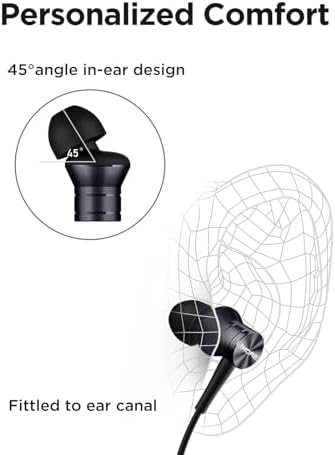 Dual Pack 1 MORE USB-C Earbuds – Premium Noise-Isolating In-Ear Headphones for i Phone 15 & Pixel 10 – High-Fidelity Sound with Built-In Mic, Lightweight Aluminum Design, and Tangle-Free Kevlar Cable – Perfect for Sports, Commuting, and Everyday Use with Extra Comfort Tips for a Custom Fit