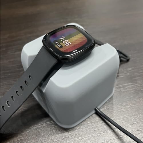 Sleek Ergonomic Magnetic Charging Dock for Fitbit Charge 6/5/Luxe – Stylish, Cable-Free Stand Enhancing Compatibility for Effortless Charging at Home or Office, Safeguards Device from Damage, Ideal for On-the-Go Users, Effortless One-Hand Operation, Optimized Viewing Angle for Timely Notifications, Portable and Lightweight Design for Travel Convenience