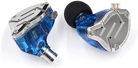 KZ ZS10 Pro Wired In-Ear Monitors – Premium 4 Balanced Armature & 1 Dynamic Driver Earbuds with Stainless Steel Design, Detachable Cable – Superior Audio Performance for Audiophiles & Musicians (Matte Black, Microphone-Free) – Unrivaled Sound Clarity and Comfort