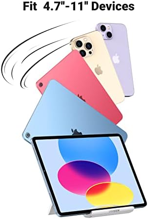 UGREEN Dual Pack Adjustable Tablet Stand Holder for Desk – Versatile i Pad and Phone Support for Enhanced Productivity, Ergonomic Comfort, and Sleek Design in Black and White – Perfect for Home and Office Use, Multi-Angle Viewing, and Portable Convenience