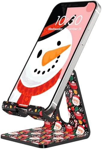 Crpich Acrylic Cell Phone Stand, Portable Phone Holder, Clear Phone Stand for Desk, Compatible with Phone16 15 14 13 12 Pro Max 11 Xr Plus SE, Switch, Android Smartphone, Pad, Desk Accessories, 2 Pack – Enhanced Compatibility and Speed