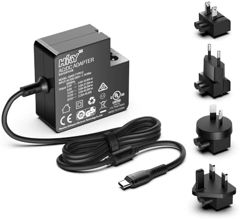 45 W USB-C Power Adapter for Maximum Efficiency – Fast-Charging Solution for Samsung Galaxy Chromebook Go, T-Mobile 5 G Gateway & Pioneer DJ Controllers – Lightweight, Durable Charger with Enhanced Safety Features for On-the-Go Professionals