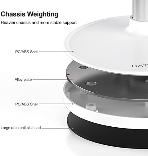 OATSBASF Cute Cell Phone Stand, Adjustable Bunny Phone Stand for Desk, Thick Case Friendly Holder Compatible with iPhone, Kindle, iPad, Switch, All Phones (Pink) – Enhanced Compatibility and Speed