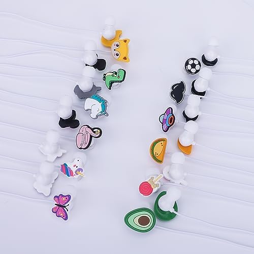 Qear Fun Cartoon Silicone Earbuds for Kids – 12 Playful Designs for School and Play, Lightweight Wired Headphones with Microphone, Durable & Comfortable In-Ear Earbuds Compatible with 3.5 mm Devices – Perfect Gift for Boys and Girls