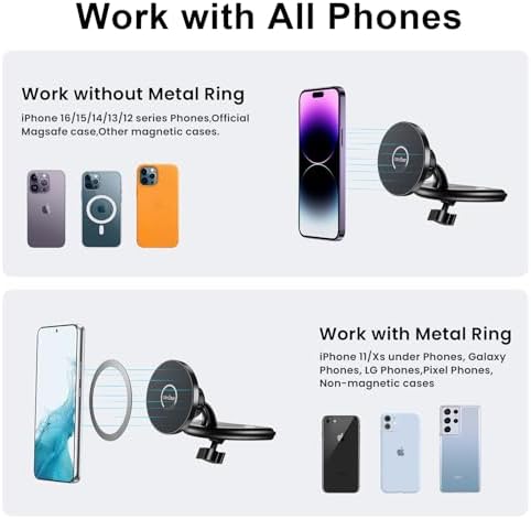 Revolutionize Your Driving with the Military-Grade CD Slot Phone Mount – Unmatched Stability & Compatibility for i Phone 16, 15, 14, 13, 12 & All Smartphones – Anti-Slip, Anti-Shake Design for Safer Navigation & Effortless Installation – Elevate Your Hands-Free Experience with Sleek, Durable Design