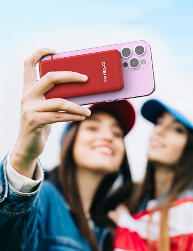 miisso 10000 m Ah Ultra-Slim Portable Power Bank with Integrated Charging Cables – Multi-Device USB-C Travel Charger for i Phone & Samsung – Compact, Lightweight Battery Pack Designed for Maximum Portability and Efficiency