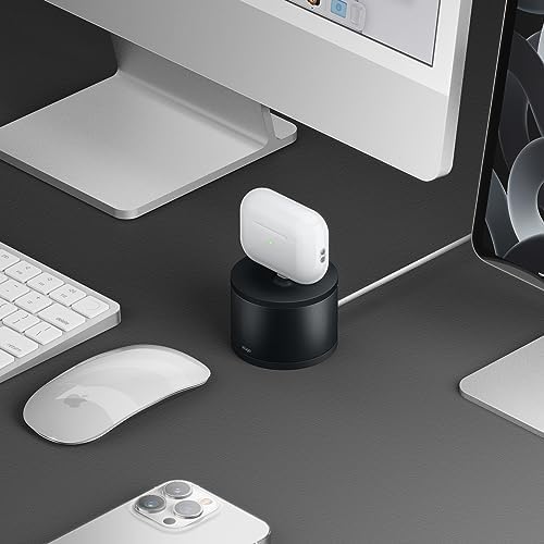 elago D Stand Premium Aluminum Charging Dock for Apple Devices – Sleek Charging Station for i Phone and Apple TV Remote – Lightweight and Portable Cable Management Solution for Home and Office – Enhanced Compatibility & Speed