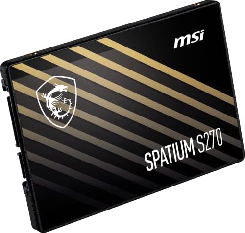 MSI SPATIUM S270 240 GB SATA 2.5″ SSD – Unleash High-Speed Storage for Enhanced Performance and Reliability