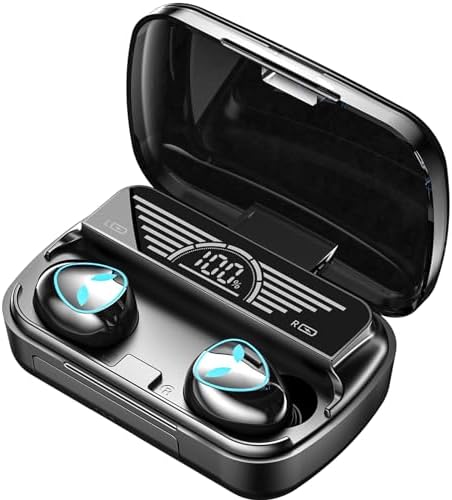 Ultimate Wireless Sound Experience: Bluetooth 5.3 True Wireless Earbuds with IP7 Waterproof Rating, Touch Control, Built-in Mic & LED Battery Display – Perfect for Active Lifestyles and Everyday Use, Model 6