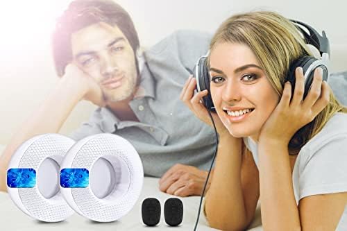 Upgrade Your Audio Experience with Virtuoso XT Cooling Gel Earpads – Premium Replacement for Virtuoso RGB Wireless SE Headset, Enhanced Comfort with Hybrid Fabric & Thick Cooling Gel (Black) – Perfect Fit, Easy Installation, Unmatched Breathability and Support