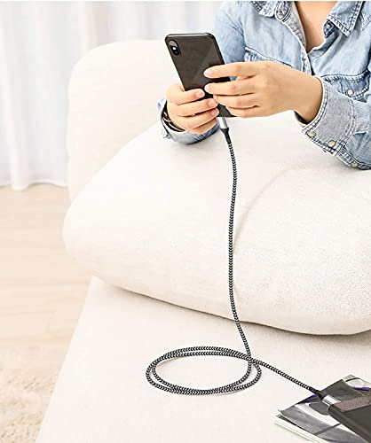 15 FT USB C to USB C Charging Cable – 100 W Fast Power Delivery for i Phone 15 Pro Max, Mac Book Air, i Pad Pro, Samsung Galaxy, One Plus, Google Pixel, PS5 & Xbox – Ultimate Durability and Enhanced Compatibility for Rapid Charging and Data Transfer