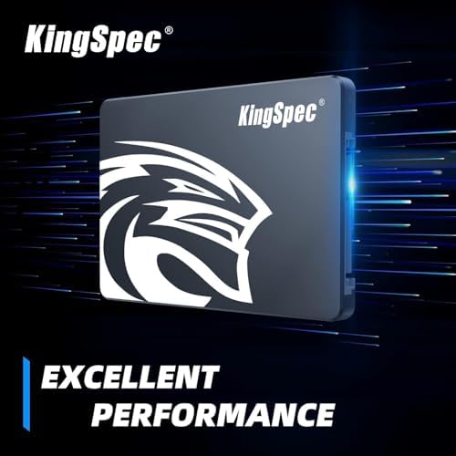 Transform Your Device with King Spec 1 TB SATA III 2.5″ SSD – Ultra-Fast Internal Solid State Drive for Unbeatable Speed and Reliability Across Laptops, Desktops & All-in-Ones – Advanced 3 D NAND Flash TLC Tech for Exceptional Performance and Durability