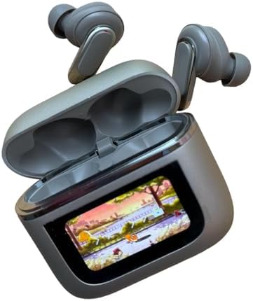 Revolutionize Your Sound Experience with Advanced ENC Wireless Earbuds: Premium Noise-Cancellation, V8 Chip for Stellar Connectivity, IPX7 Waterproof Protection, Touchscreen Controls, and Effortless Compatibility with Android & i OS Devices – Ideal for Fitness Enthusiasts and Busy Lifestyles