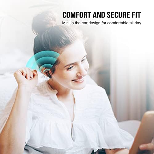 Premium Gaming and Music Wireless Bluetooth Earbuds – IPX7 Waterproof TWS with Noise Cancelling, Low Latency V5.0 Connectivity, Ergonomic Comfort for Ultimate Audio Experience – Ideal for Gamers and Active Lifestyles