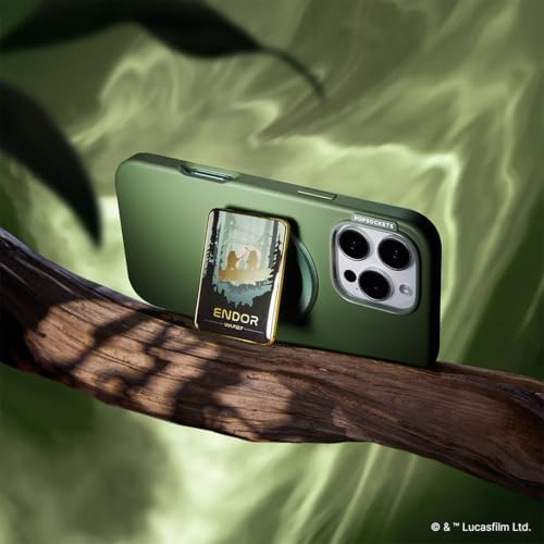 Star Wars Jedi Icon Mag Safe Phone Grip & Stand – Enhance Your Mobile Experience with Secure Magnetic Support, Wireless Charging Compatibility, and Stylish Hands-Free Kickstand for Ultimate Convenience and Fandom Expression