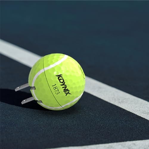 Experience Rapid Charging with the 20 W Dual Port Golf Ball Charger Block – Innovative Ga N III Technology USB-C Adapter for i Phone 16, Galaxy & More – Compact, UL Certified Wall Charger Perfect for Travel & Home Use – Dual Device Power Solution for Busy Lifestyles