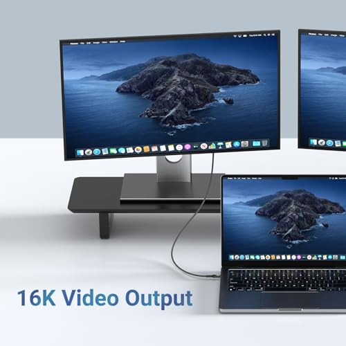 Ultra-Fast 80 Gbps USB-C Charging Cable – 1.5 FT Thunderbolt 5/4/3 Compatible – 240 W Power Delivery for i Phone 16/Pro/Plus/Pro Max & Samsung Galaxy – Dual 8 K/Single 16 K Video Output for Maximum Performance – Unmatched Speed & Durability for Tech Enthusiasts