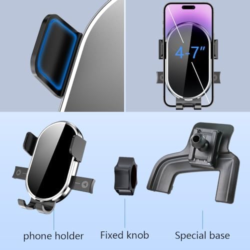 Volvo XC90 Custom Car Phone Holder (2016-2025) – 360-Degree Rotating Dashboard Mount for Optimal Navigation and Hands-Free Calls – Durable, Stylish Cell Phone Cradle Accessory for Enhanced Driving Experience
