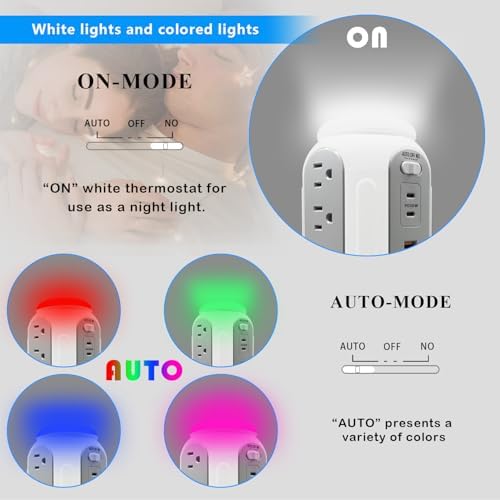 Ultimate Flat Plug Fast Charging Tower – 15 AC Outlets & 6 USB Ports (2 Fast Charge) – Compact Surge Protector Power Strip with 6.5 FT Extension Cord for Home, Office, and Dorm Room – Maximize Charging Efficiency and Enhance Safety