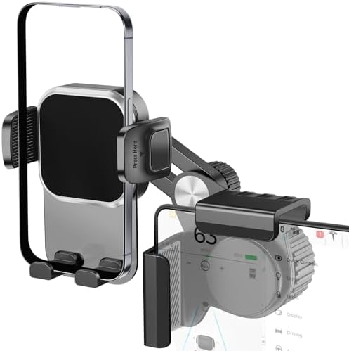 Mag Safe Magnetic Phone Mount for Tesla Model Y & Model 3 (2024) – Non-Adhesive, Universal Fit, Effortless Installation, Enhanced Safety & Style – Ultimate Accessory for Your Tesla Driving Experience