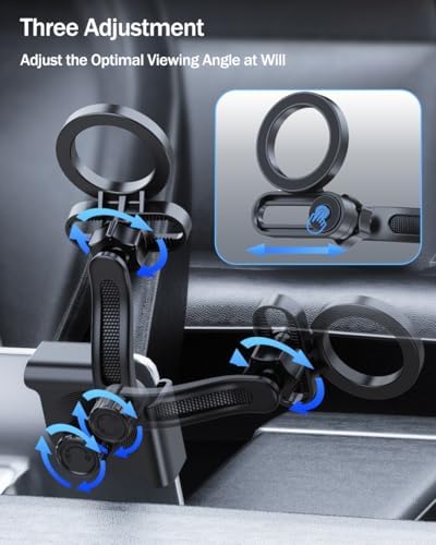 Mag Safe Tesla Phone Holder: Premium Magnetic Mount for Model 3 & Model Y – Secure Grip, Universal Compatibility, and Effortless Hands-Free Access for All Smartphones