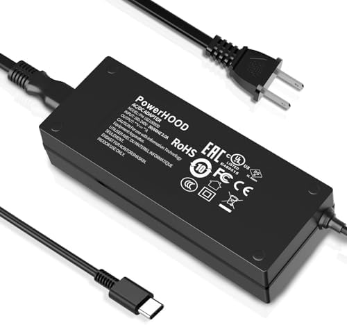 Ultra-Fast 19 V Type-C AC Adapter for ACEMAGIC 15.6″ Laptop – Premium USB-C Power Supply for Intel 12 th Gen Alder Lake N95 – Reliable, Safe, and Energy-Efficient Charger with Advanced Protection Features – Keep Your Devices Powered and Environmentally Friendly – Perfect for Work, Streaming, and Browsing