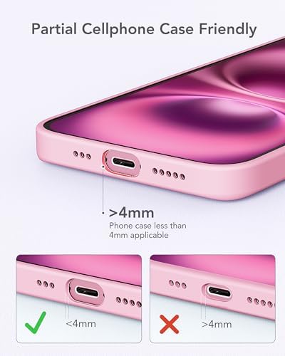 Ultra-Compact 5000 m Ah Power Bank for i Phone 16/15 & Samsung Galaxy S24 – 20 W PD Fast Charging Mini Charger for On-the-Go Efficiency, Pocket-Sized Battery Pack with USB-C Connectivity for Rapid Recharges and Enhanced Compatibility – Perfect for Travel and Everyday Use