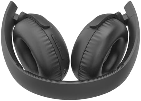 Philips Up Beat UH202 Wireless Bluetooth On-Ear Headphones – Lightweight Comfort, 15-Hour Battery Life, Foldable Design for Ultimate Portability, Perfect for Music Lovers and Active Lifestyles