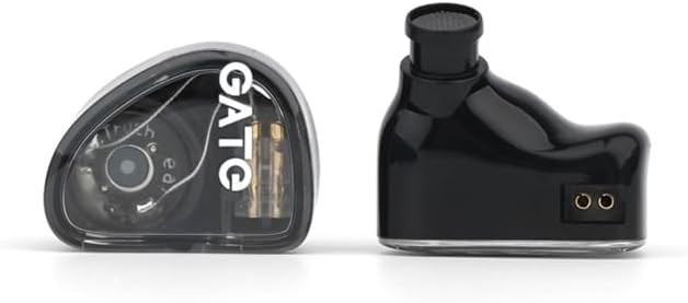 Experience Unmatched Audio Clarity with Fanmusic TRUTHEAR GATE Dynamic Driver In-Ear Headphones – Sleek Black Design, Detachable 0.78 mm 2-Pin Cable, and Integrated Microphone for Seamless Connectivity and Comfort, Perfect for Audiophiles and Everyday Listeners – Elevate Your Music Journey Today