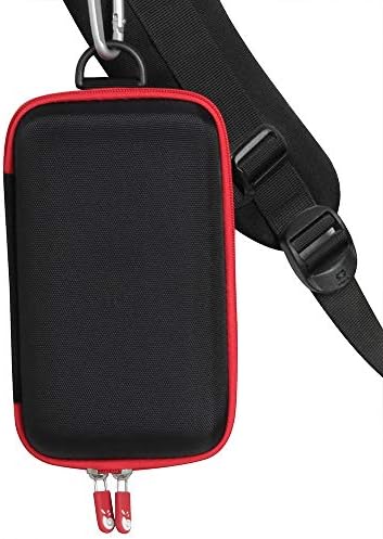 Ultimate Protection Travel Case for Ekrist/Lan Luk 25800 m Ah Power Bank – Durable Hermitshell Hard Shell with Stylish Black & Red Design, Secure Fit, and Lightweight Portability for On-the-Go Charging Solutions