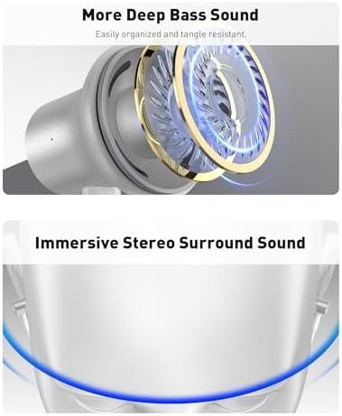 i Mangoo Magnetic Hi Fi Stereo Bass Wired Earbuds with MFi Certification – Premium Lightning Earphones for i Phone 14, 13 Pro Max, 12 Mini & More – Enhanced Audio Experience with Built-in Microphone & Volume Control – Stylish Purple Design for Everyday Comfort and Portability