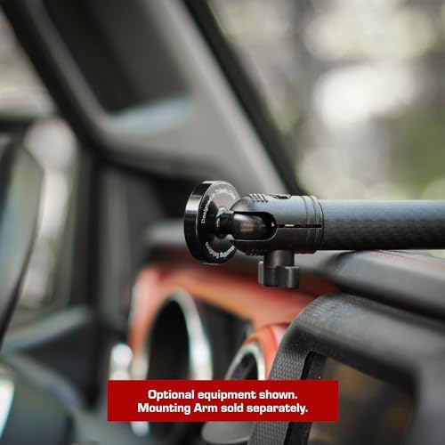Diablo M6 Magnetic Phone Mount for i Phone & Android – Ultra-Stable 20 mm Ball Holder with Strong Metal Plate for Effortless One-Handed Use – Optimal Compatibility & Quick Installation for All Vehicles