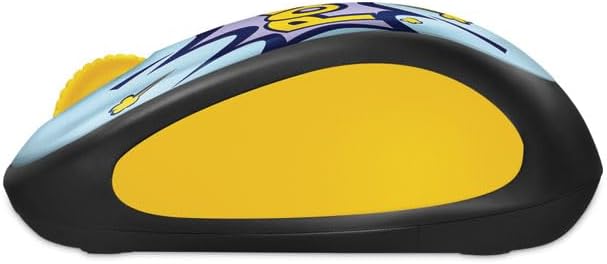 Logitech M325 Wireless Mouse in Cocktail Design – Ergonomic Comfort and Precision Tracking for All Operating Systems, Long Battery Life Up to 18 Months, Perfect for Travel and Home Office Setup