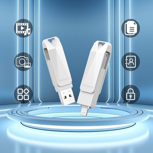 Revolutionize Your Data Storage with the 512 GB MFi Certified USB Flash Drive for i Phone – Stylish Photo Stick for Seamless Backup and High-Speed Transfers, Perfect for i Pad, i Phone, and Computer Users on the Go!